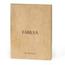 Обложка для паспорта FABULA "Largo", натуральная кожа, тиснение "Passport", черная, O.1.LG