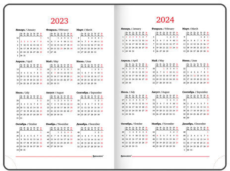 Ежедневник датированный 2023 А5 138x213 мм BRAUBERG "Vista", под кожу, гибкий, "Lemon Story", 114126