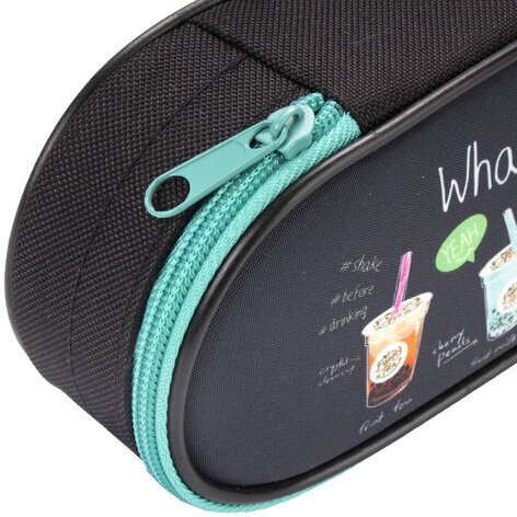 Пенал-футляр BRAUBERG, 1 отделение, полиэстер, органайзер, 21x8,5x5 см, 270373