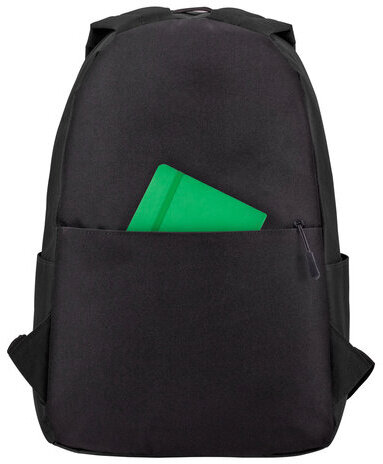 Рюкзак BRAUBERG POSITIVE универсальный, потайной карман, "Black", 42х28х14 см, 270774