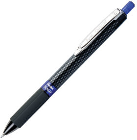 Ручка гелевая автоматическая с грипом PENTEL (Япония) &quot;Oh!Gel&quot;, СИНЯЯ, узел 0,7 мм, линия письма 0,35 мм, K497-CN