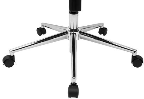 Кресло BRABIX PREMIUM "Ultimate EX-801" хром, плотная двойная сетка Х2, черное, 532917