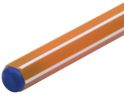 Ручка шариковая масляная PENSAN Officepen 1010, СИНЯЯ, корпус оранжевый, 1 мм, линия 0,8 мм, 1010/60