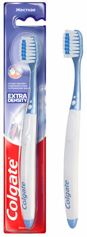 Зубная щетка COLGATE "Extra Density", жесткая, 8718951508927