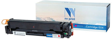 Картридж лазерный NV PRINT (NV-054M) для Canon LBP 621/623, MF 641/643/645, пурпурный, ресурс 1200 страниц
