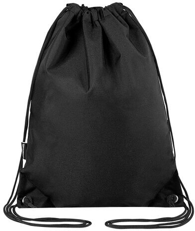 Мешок для обуви BRAUBERG плотный, карман на молнии, подкладка, 43х33 см, Total Black, 272427