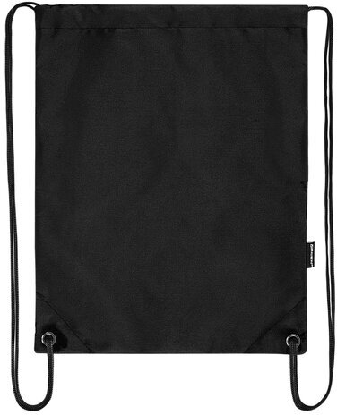 Мешок для обуви BRAUBERG плотный, карман на молнии, подкладка, 43х33 см, Total Black, 272427