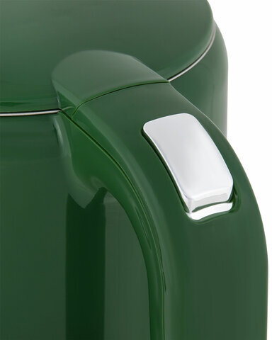 Чайник с терморегулятором и дисплеем, ДВОЙНЫЕ СТЕНКИ, SONNEN KT-8723EG, 1,7 л, 2200 Вт, изумрудный, 454689