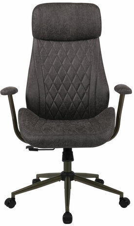 Кресло BRABIX PREMIUM Dakota EX-572, синхромеханизм, искусственная замша, темно-серый, 532943