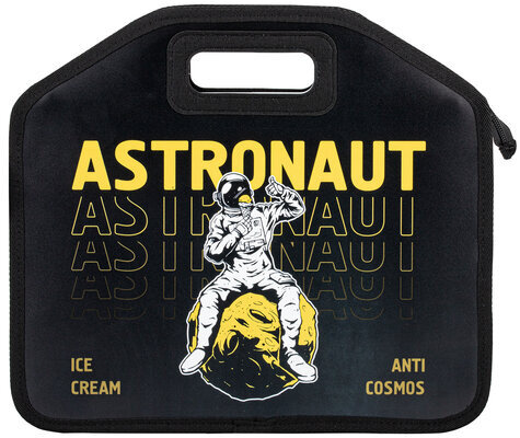 Папка-сумка ЮНЛАНДИЯ, 1 отделение, фетровые ручки, 34х30х11 см, "Astronaut", 271001