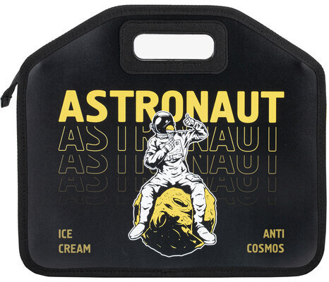 Папка-сумка ЮНЛАНДИЯ, 1 отделение, фетровые ручки, 34х30х11 см, "Astronaut", 271001