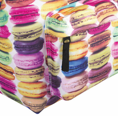 Рюкзак BRAUBERG, универсальный, сити-формат, разноцветный, Сладости, 20 литров, 41х32х14 см, 225370