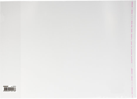 Обложка ПП для учебников младших классов ПИФАГОР, универсальная, клейкий край, 70 мкм, 280х450 мм, 227417