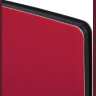 Блокнот А5 (148x218 мм), BRAUBERG "Metropolis Mix", под кожу, 80 л., клетка, красный, 111039