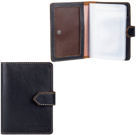 Бумажник водителя FABULA &quot;Kansas&quot;, натуральная кожа, тиснение, 6 пластиковых карманов, кнопка, черный, BV.10.TX