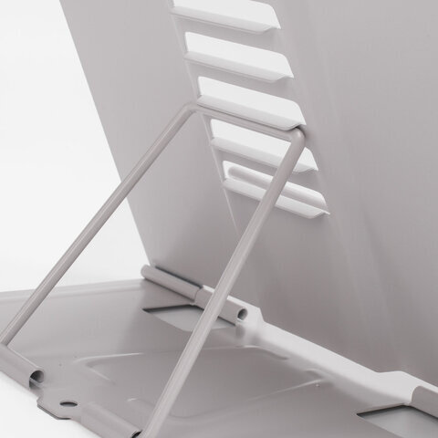 Подставка для книг и учебников ЮНЛАНДИЯ "Flower girl", регулируемый угол наклона, металл, 237578