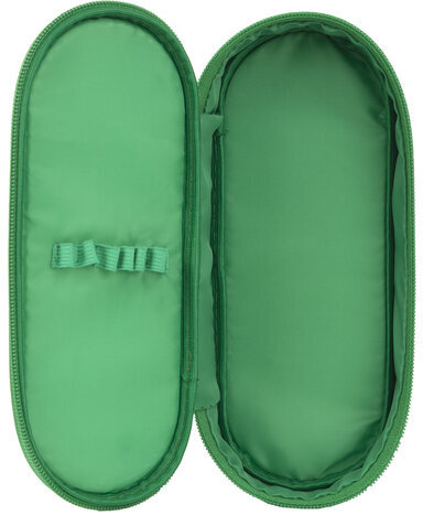 Пенал-футляр BRAUBERG, 1 отделение, ткань, 21x9x5 см, Avocado, 270374