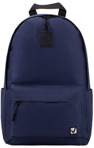 Рюкзак BRAUBERG POSITIVE универсальный, потайной карман, "Dark blue", 42х28х14 см, 270775