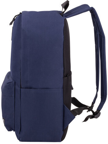 Рюкзак BRAUBERG POSITIVE универсальный, потайной карман, "Dark blue", 42х28х14 см, 270775