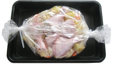 Рукав для запекания с клипсами, 29 см х 3 м, LAIMA, 607806