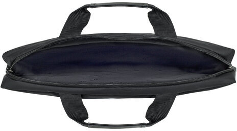 Сумка портфель HEIKKI TEMPO (ХЕЙКИ) с отд. для ноутбука 15,6", карман, Rush, черн., 30х40х4 см, 272607