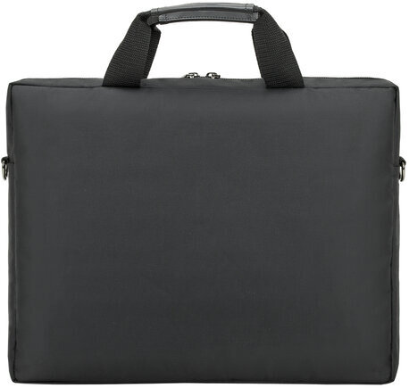 Сумка портфель HEIKKI TEMPO (ХЕЙКИ) с отд. для ноутбука 15,6", карман, Rush, черн., 30х40х4 см, 272607