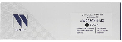 Картридж лазерный NV PRINT (NV-W2030X) для HP Color LaserJet M454dn/M454dw, черный, ресурс 7500 страниц