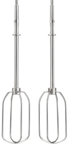 Миксер MOULINEX HM310E10, 300Вт, 5 скоростей, 2 венчика, 2 крюка для теста, серый, 8010001084