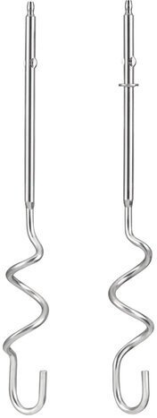 Миксер MOULINEX HM310E10, 300Вт, 5 скоростей, 2 венчика, 2 крюка для теста, серый, 8010001084