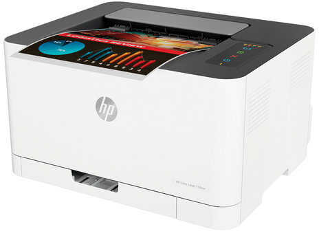 Принтер лазерный ЦВЕТНОЙ HP Color Laser 150nw А4, 18 стр./мин, 20000 стр./мес., Wi-Fi, сетевая карта, 4ZB95A