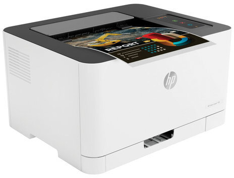 Принтер лазерный ЦВЕТНОЙ HP Color Laser 150nw А4, 18 стр./мин, 20000 стр./мес., Wi-Fi, сетевая карта, 4ZB95A