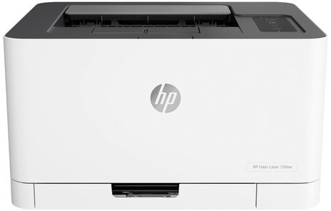 Принтер лазерный ЦВЕТНОЙ HP Color Laser 150nw А4, 18 стр./мин, 20000 стр./мес., Wi-Fi, сетевая карта, 4ZB95A