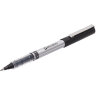 Ручка-роллер BRAUBERG "Flagman", ЧЕРНАЯ, корпус серебристый, хромированные детали, узел 0,5 мм, линия письма 0,3 мм, 141555
