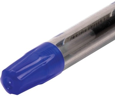 Ручка шариковая масляная с грипом PENSAN "Sign-Up", СИНЯЯ, 1 мм, линия письма 0,8 мм, 2410/12