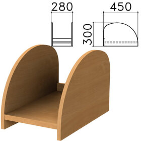 Подставка под системный блок &quot;Монолит&quot;, цвет бук бавария, ПМ32.1