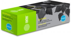 Картридж лазерный CACTUS (CS-CF542A) для HP LaserJet Pro M254/M280/M281, желтый, ресурс 1400 стр.