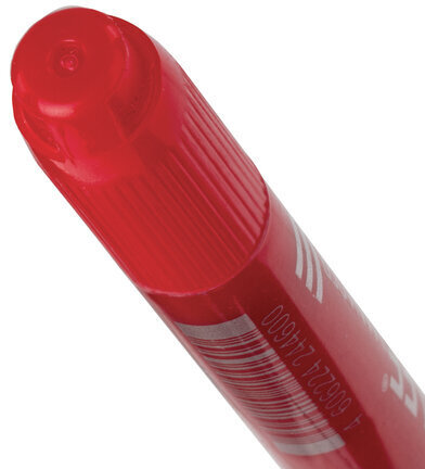 Маркер перманентный двусторонний STAFF "Manager" PM-625, КРАСНЫЙ, наконечники 0,8 мм/2,2 мм, 151627