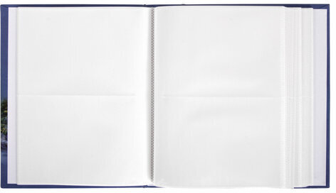 Фотоальбом BRAUBERG на 200 фотографий 10х15 см, твердая обложка, "Горный пейзаж", синий, 390669