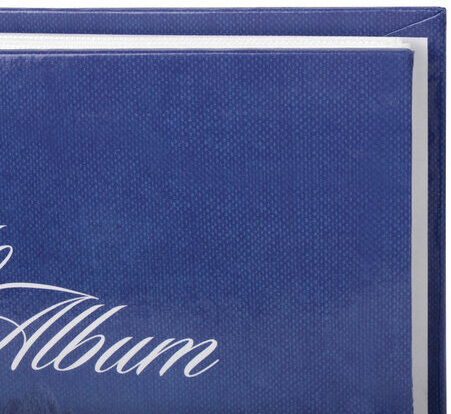 Фотоальбом BRAUBERG на 200 фотографий 10х15 см, твердая обложка, "Горный пейзаж", синий, 390669
