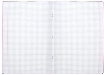 Тетрадь А4, 40 листов, BRAUBERG "Metropolis", скоба, клетка, обложка пластик, ФИОЛЕТОВЫЙ, 403402