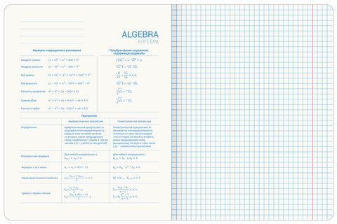 Тетради предметные со справочным материалом, КОМПЛЕКТ 10 ПРЕДМЕТОВ, ORIGINAL, 48 л., TWIN лак, BRAUBERG, 404328