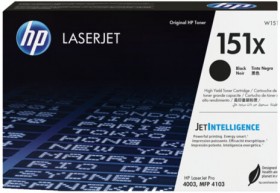 Картридж лазерный HP (W1510X) LaserJet Pro 4003n/dn/dw/4103dw/fdn/fdw, № 151X, оригинальный, ресурс 9700 страниц