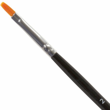 Кисть BRAUBERG синтетика, плоская, №2, 200865