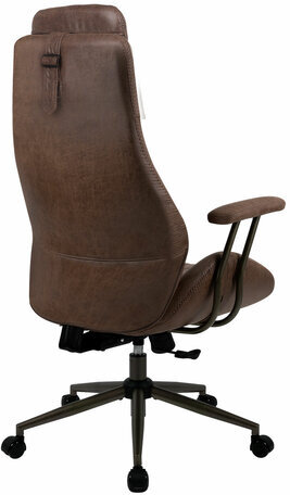 Кресло BRABIX PREMIUM Arizona EX-573, синхромеханизм, искусственная замша, коричневый, 532944