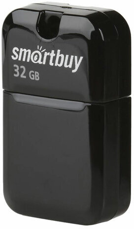 Флеш-диск 32 GB, SMARTBUY Art, USB 2.0, черный, SB32GBAK
