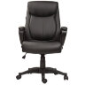 Кресло офисное BRABIX "Enter EX-511", экокожа, черное, 530859