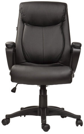 Кресло офисное BRABIX "Enter EX-511", экокожа, черное, 530859