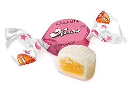Карамель РОТ ФРОНТ "Мечта", 4 кг, гофрокороб, РФ17647