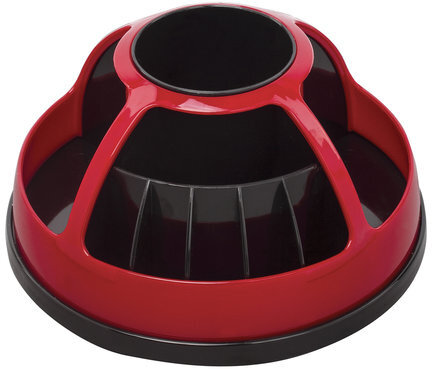 Канцелярский набор BRAUBERG "Микс", 10 предметов, вращающаяся конструкция, черно-красный, блистер, 231929