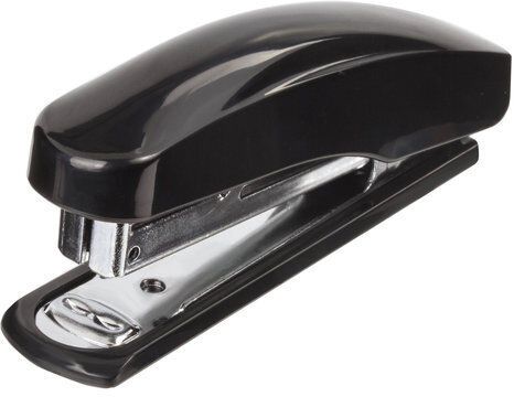 Канцелярский набор BRAUBERG "Микс", 10 предметов, вращающаяся конструкция, черно-красный, блистер, 231929